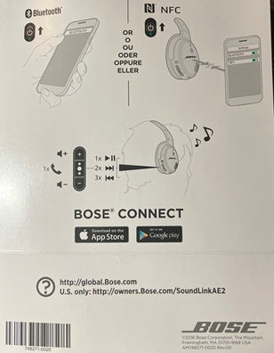 Bose SoundLink Around Ear Wireless Headphones II - Black