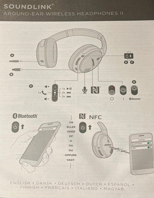 Bose SoundLink Around Ear Wireless Headphones II - Black
