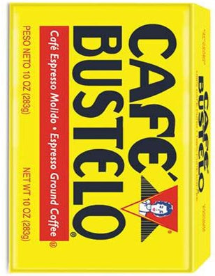 CAFE BUSTELO - Espresso Style Dark Roast Ground Coffee.